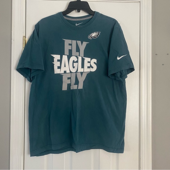 Nike Other - Nike Philadelphia Eagles Regular Fit Fly Eagles Fly Tee Shirt XL Green NFL